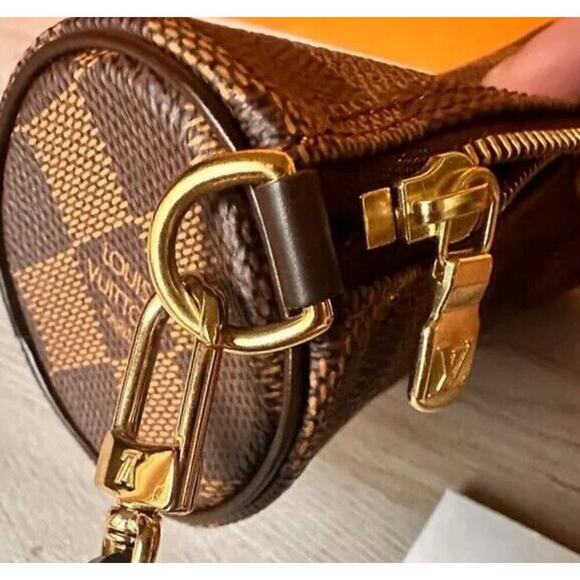 Louis Vuitton Papillon Damier Ebene Purse with Pouch MB3068 - Picture 13 of 16